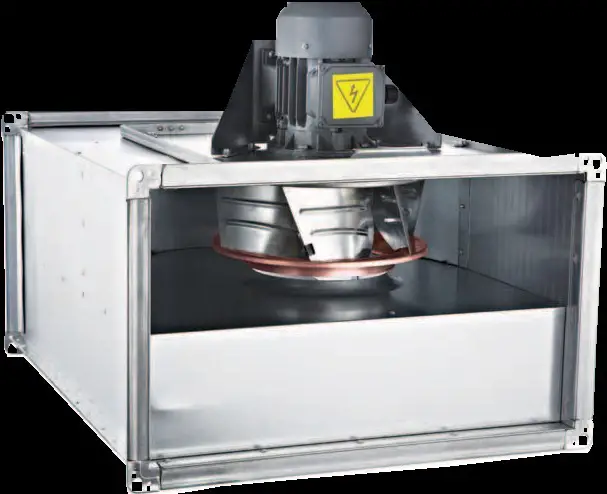 Dikdörtgen Harici Motorlu Kanal Fanı