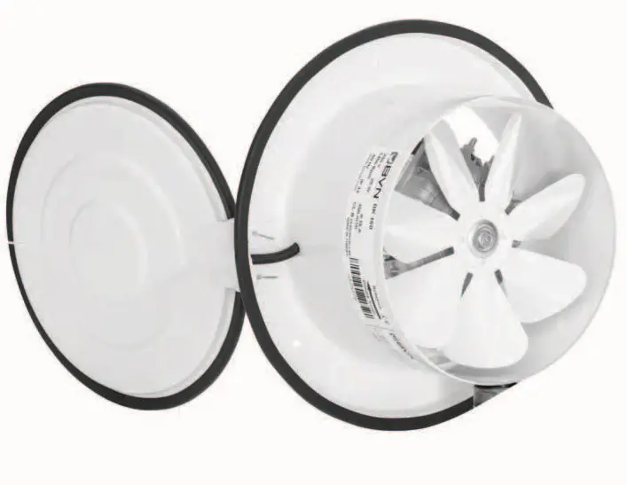 Aksiyel Kapaklı Aspiratör