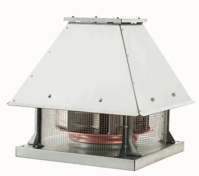 Yatay Atışlı Radyal Çatı Fanı