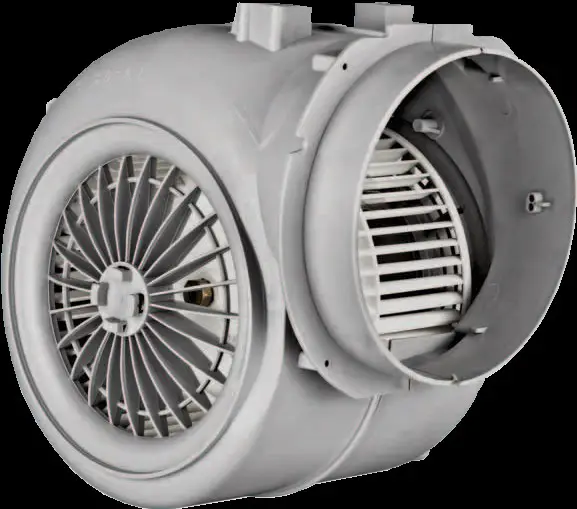 Plastik Gövdeli Salyangoz Fan