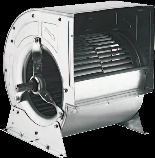 Çift Emişli Alçak Basınçlı Radyal Fan