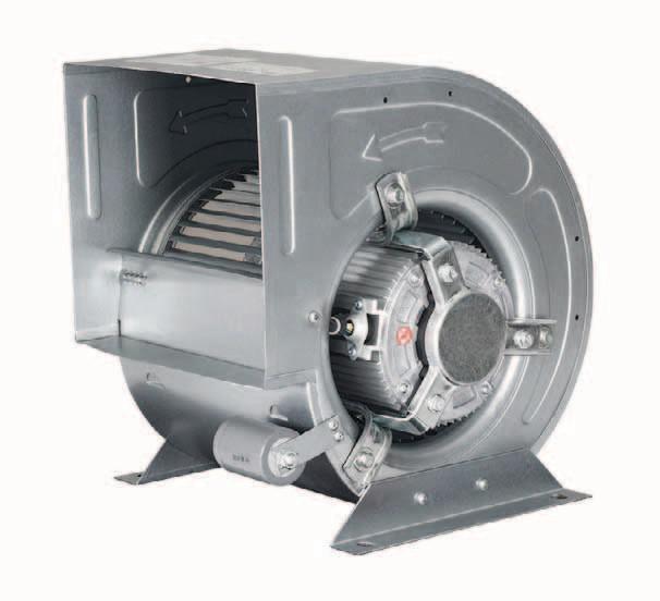 Kendinden Motorlu Çift Emişli Santrifuj Fan