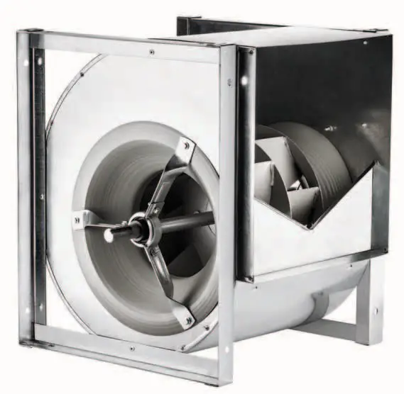 Çift Emişli Radyal Fan