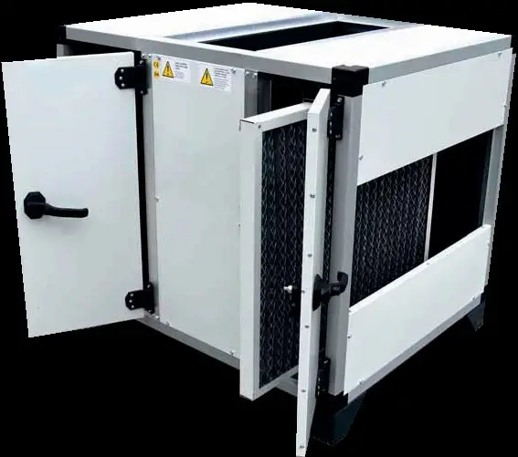 Dıştan Motorlu Kanal Fanı Geriye Eğimli