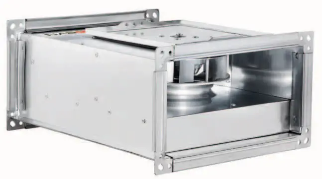 Dikdörtgen Harici Motorlu Kanal Fanı